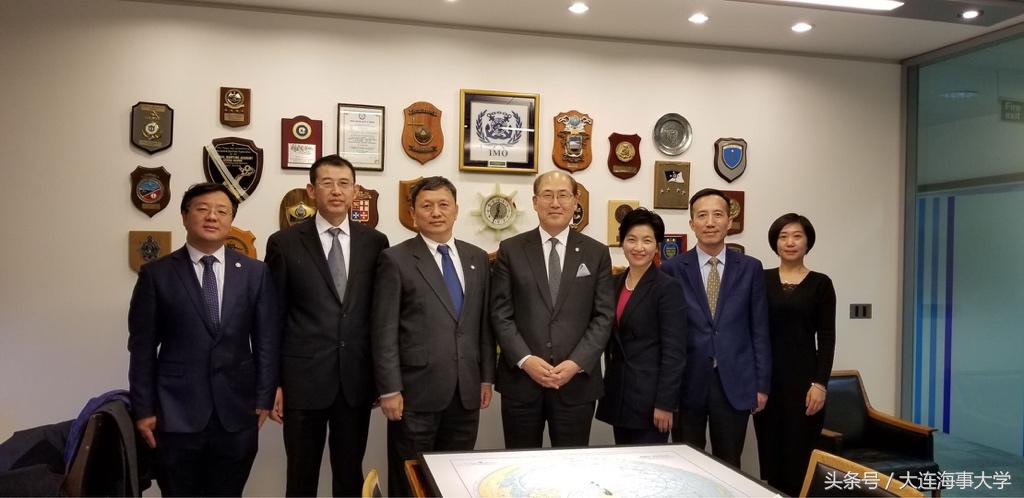 大连海事大学校长孙玉清一行访问国际海事组织并与秘书长会谈