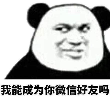 熊猫头撩妹/撩汉表情包