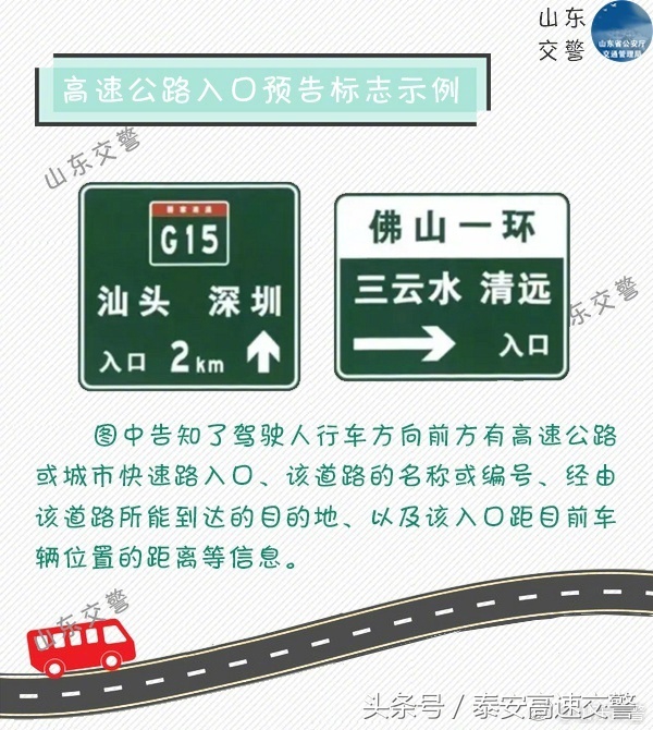 五分钟让你看懂指路标志，开车再也不怕上高速了