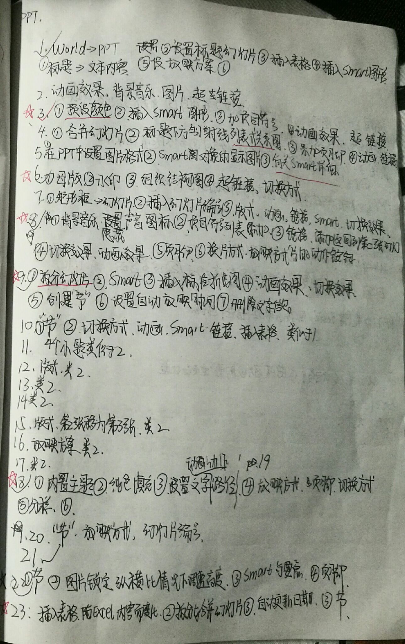 二级Office考试，她考了92分，是怎么做到的？看看人家的笔记吧！