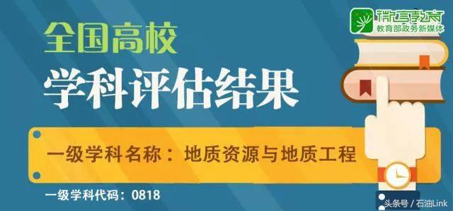 教育部发布：石油专业排名出炉了！快看看母校排名如何
