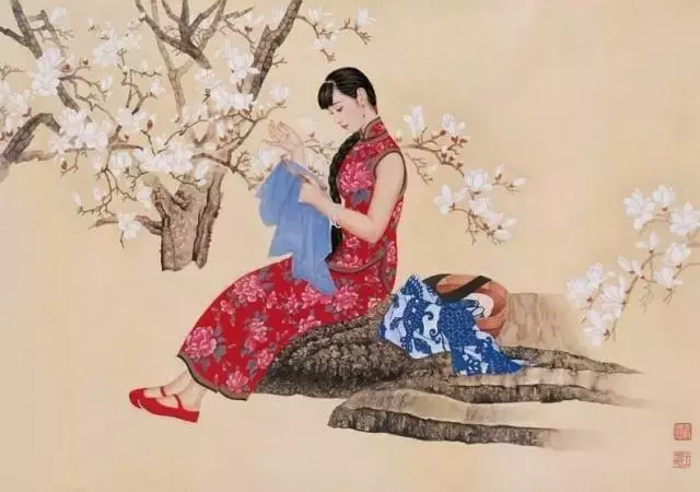 100句形容美人的绝美诗句，只看一眼，惊艳千年