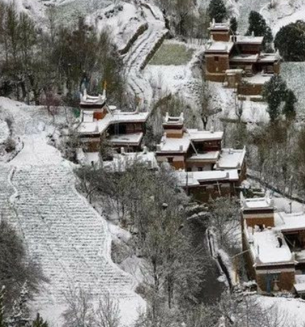 一场雪，下美了古镇―西塘