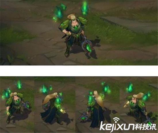 LOL瓦罗兰之盾塔里克皮肤特效一览 LOL宝石重做分析