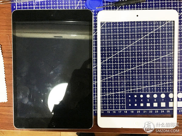 不作死就不会死！APPLE 苹果 iPad mini2 2次被迫换屏记