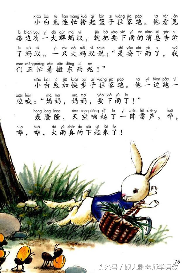 人教部编版一年级语文下册彩色完整版，快来收藏给孩子提前预习吧