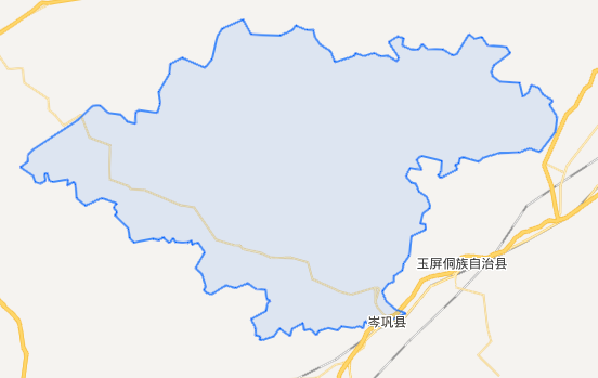 岑巩乡镇分布地图图片