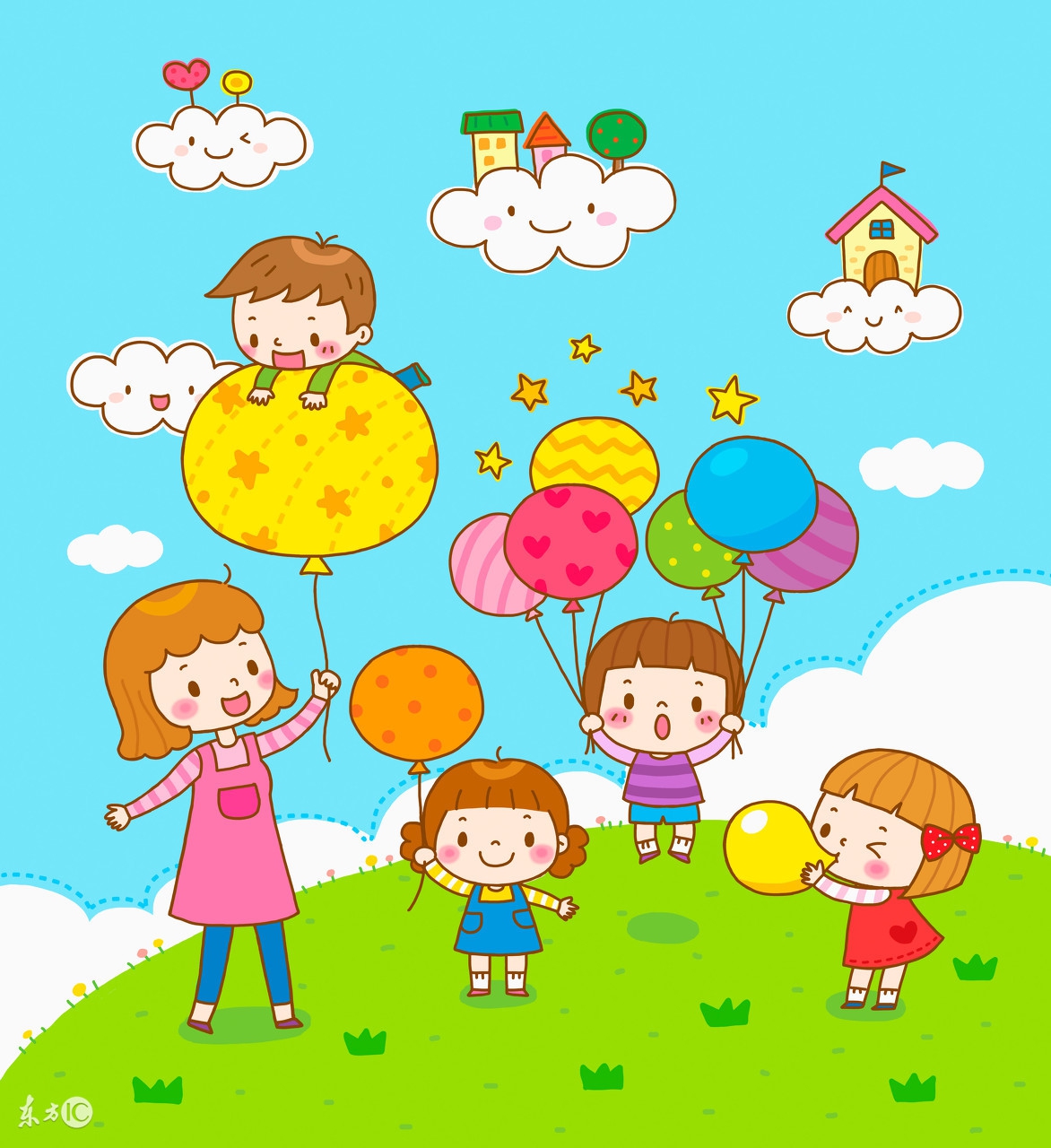 儿童简笔画教程:苹果裙子猫头鹰等,八个教程幼儿园孩子轻松易学