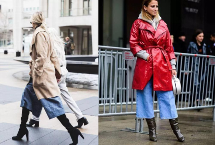 高筒靴，冬季最温暖的秀腿神器，零度也能穿出街！