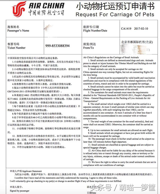 空运宠物收费标准及费用计算方法详解