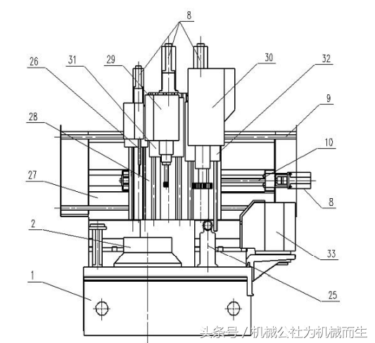 立轴圆台磨床多少钱数控高精密立轴圆台复合磨床结构设计