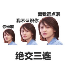 郑爽三连表情包