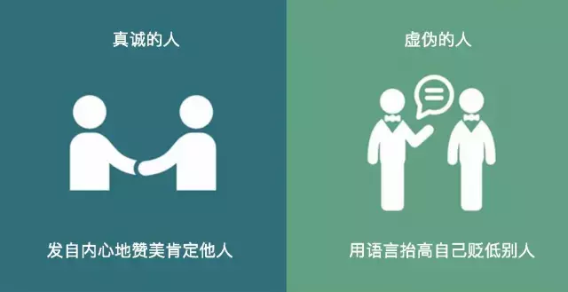 这8张图告诉你，一个人对你是真心还是虚情假意！