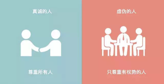 这8张图告诉你，一个人对你是真心还是虚情假意！