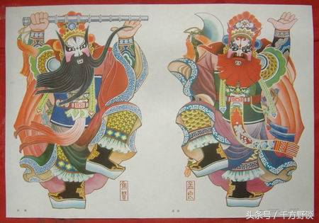 门神怎么贴(春节大年在即细说中国各地最常见10对门神的正确贴法与人物简介)