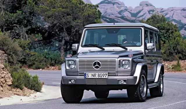 奔驰G500、G550、G55、G63有什么区别？//越野车中的宠儿！