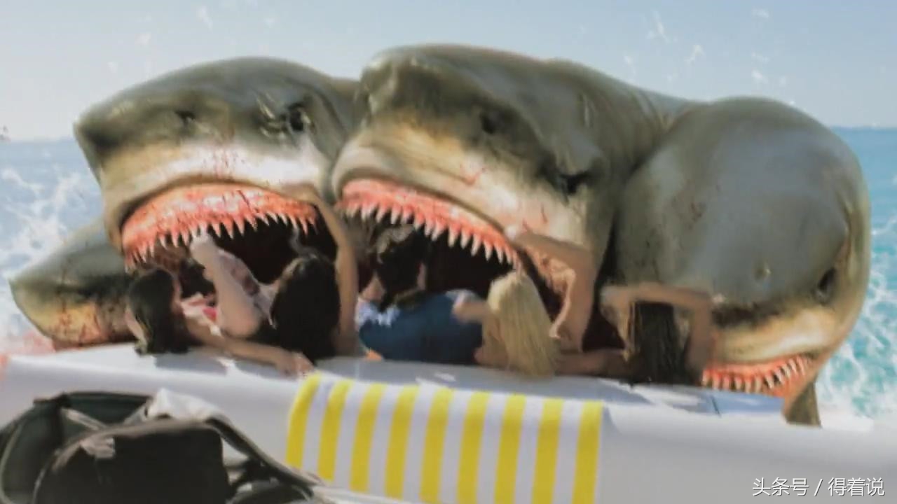 电影说 夺命五头鲨：比国产恐怖片拍得还烂是怎样的体验？
