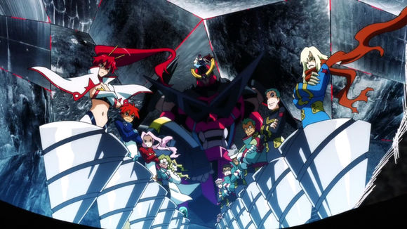 大红莲团剧透小心看前几集就是中二的瞎吼乱燃卖肉,不过看着卡米那