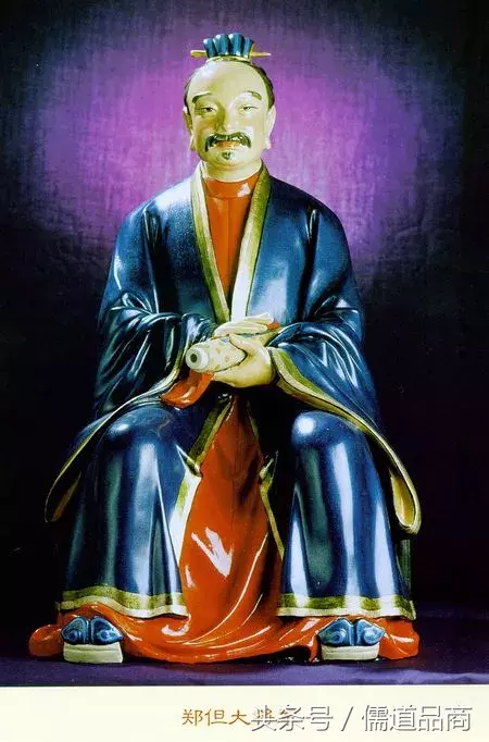 18,辛巳太岁郑但大将军,蛇相,双手持画轴.