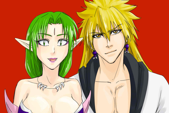 女王大人山新和小金刚皇贞季(受)结婚了!