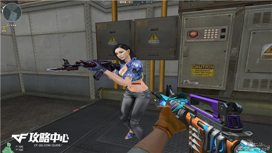 穿越火线新女性角色夏日之兰解密 两大女神谁更美?