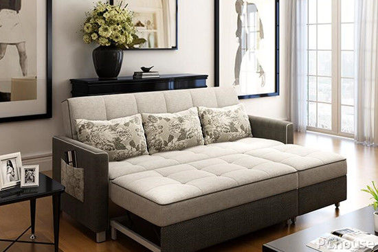 沙发折叠床图片 沙发折叠床怎么打开