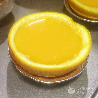 夏日小清新：橙子果冻