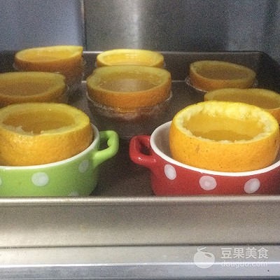 夏日小清新：橙子果冻