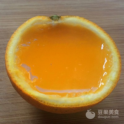 夏日小清新：橙子果冻