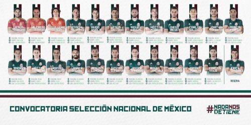2018世界杯墨西哥队阵容(墨西哥国家队2018世界杯阵容 最新23人大名单)