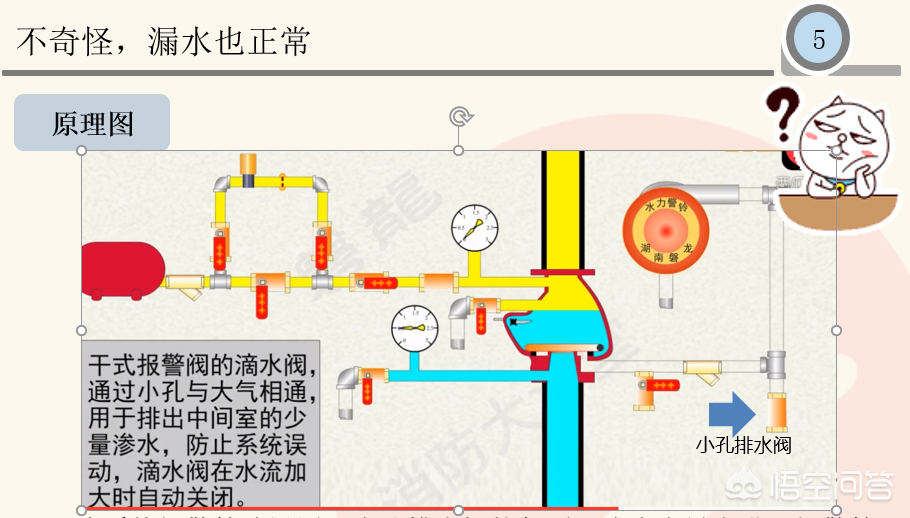 好酒不怕细品，真题不厌争论，这个部位漏水正常吗？消防必考必懂