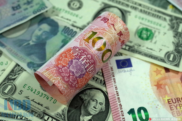 人民币在全球支付货币中排名第六，市场份额升至1.9%