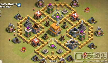 部落冲突6本神阵盘点 6本防御布局推荐