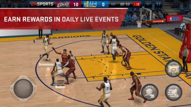 NBAlive手游下载(EA推出新手游NBA Live，只用了6个小时下载量就排第一)