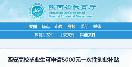 西安大学生创业,西安大学生创业补贴政策2021标准