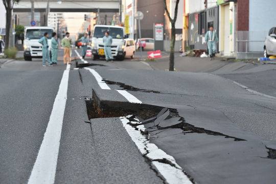 「台风 北海道」日本过得不好？它受到超级台风和地震的重创 北海道坍塌