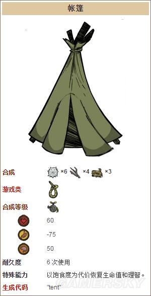 《饥荒》建筑物合成表及作用等百科全书