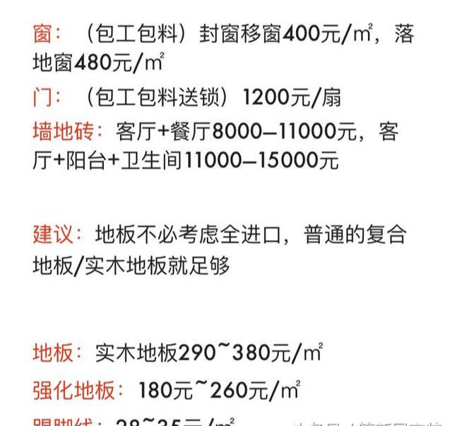 包工头私下大实话：这才是装修人工费真实底价！不多坑一分