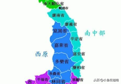 越南有多少个省（收藏住越南的行政区划图）