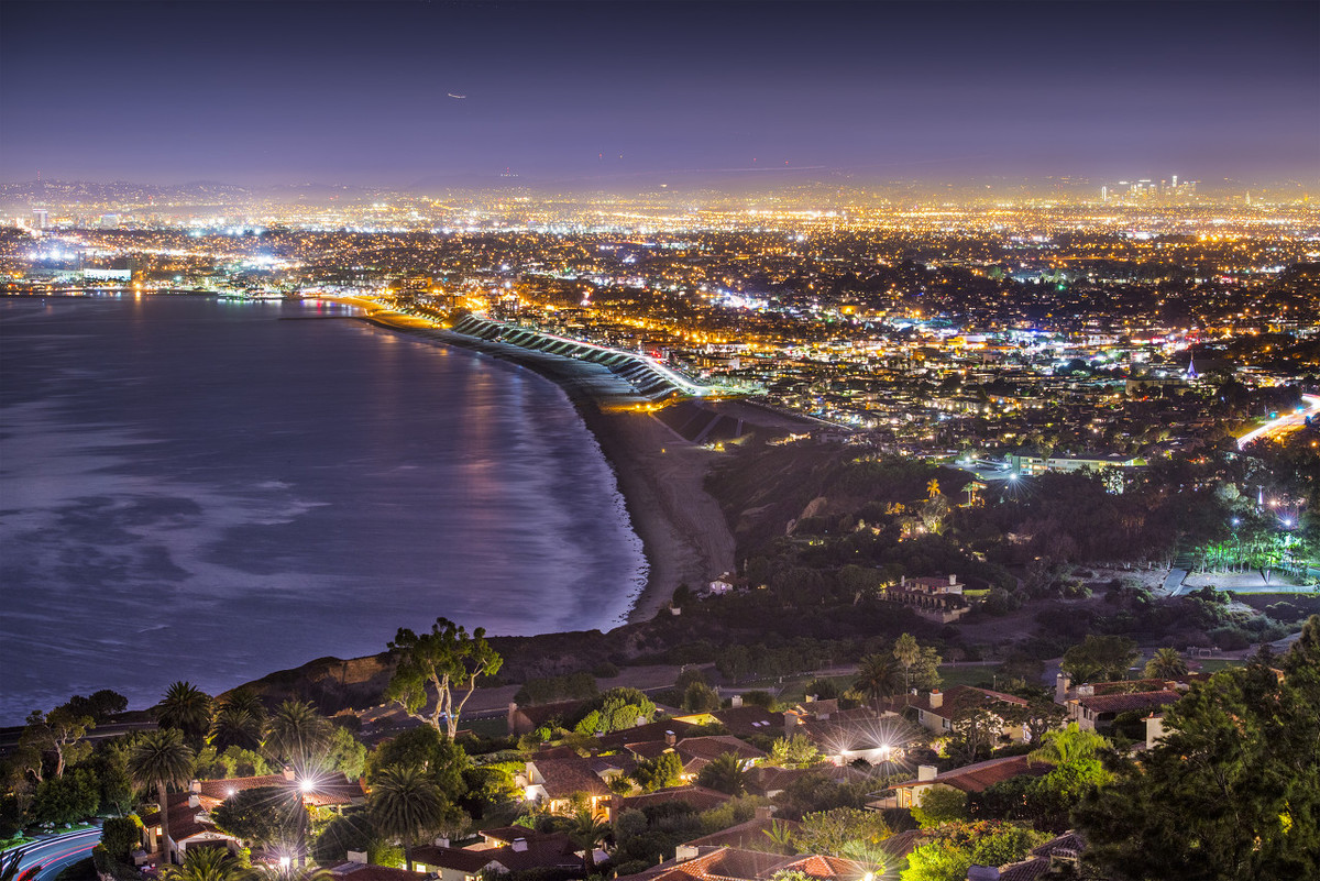 洛杉矶夜景 壁纸图片