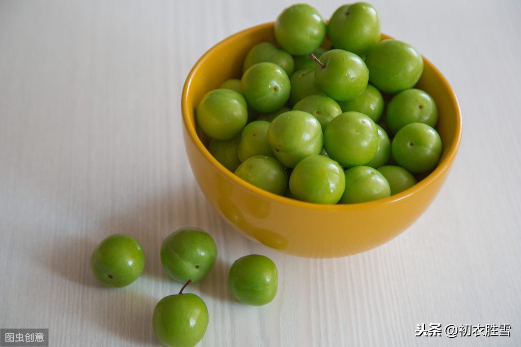 晚春诗词名句：雨轻风色暴，梅子青时节