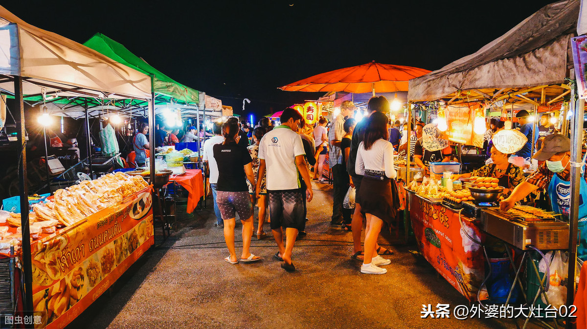 路边摊小吃图片夜市小吃,夜市摆摊什么小吃最好卖利润高