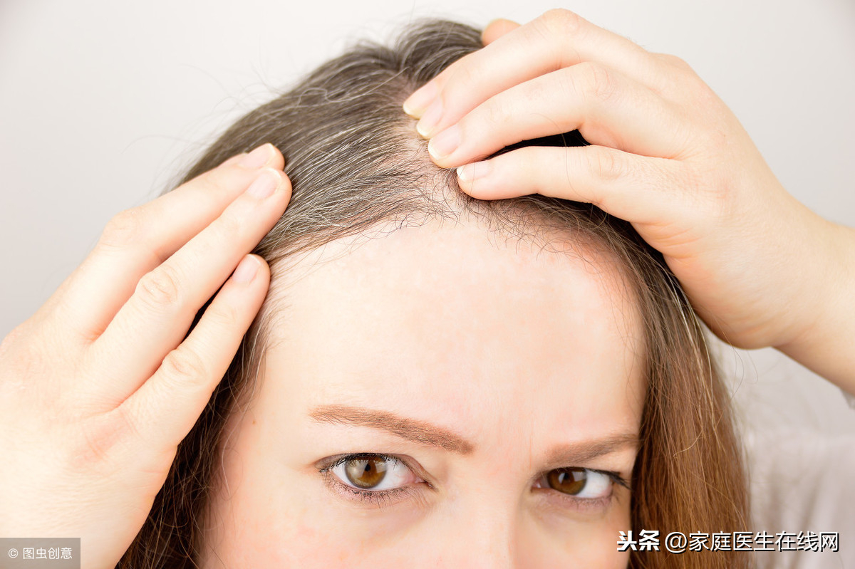 三个部位长白发最危险，如何正确长白头发？