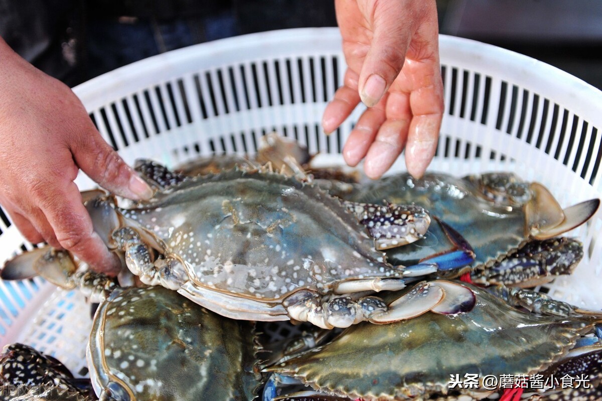 梭子蟹怎么清理干净（多加这一步螃蟹鲜香不流黄）