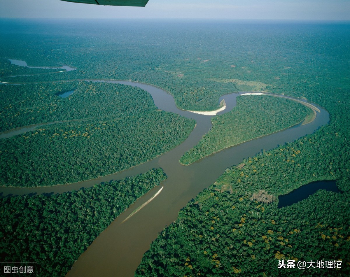 最长的河是什么河，地图看世界最长的十大河流？