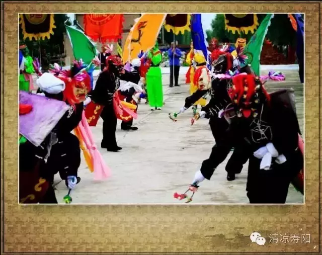 晋中寿阳傩舞、大竹马和耍叉