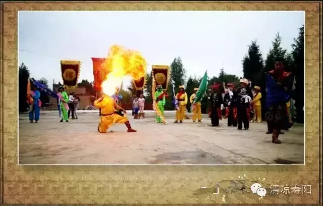 晋中寿阳傩舞、大竹马和耍叉