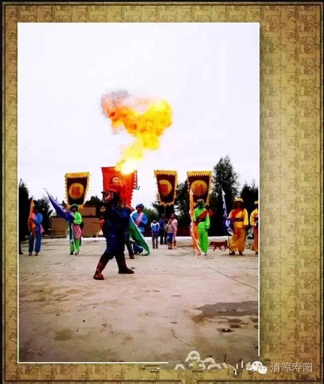 晋中寿阳傩舞、大竹马和耍叉