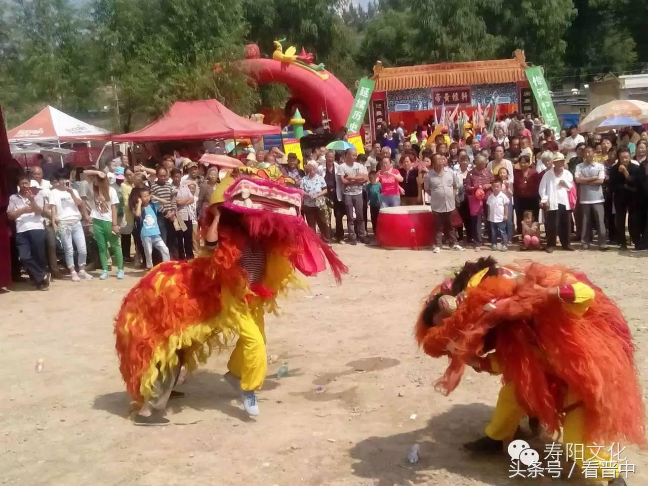 晋中寿阳傩舞、大竹马和耍叉