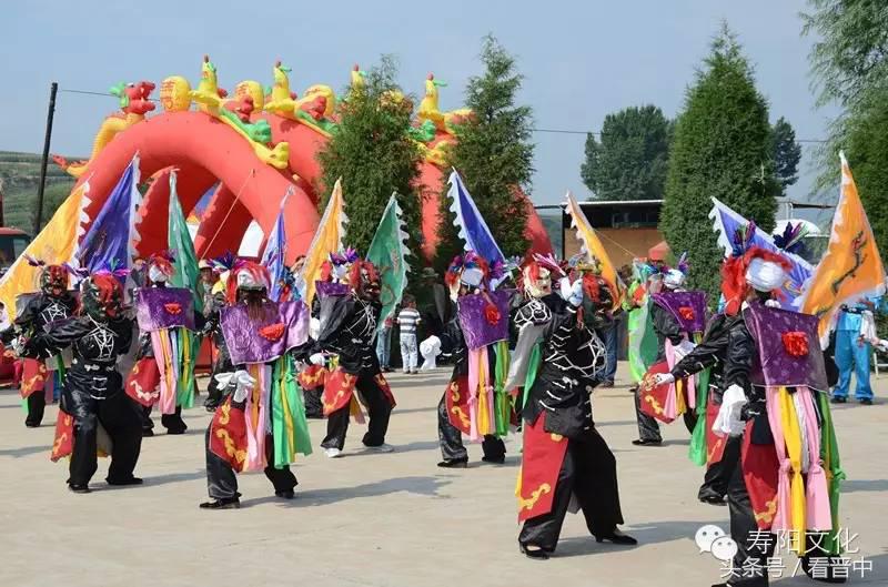 晋中寿阳傩舞、大竹马和耍叉